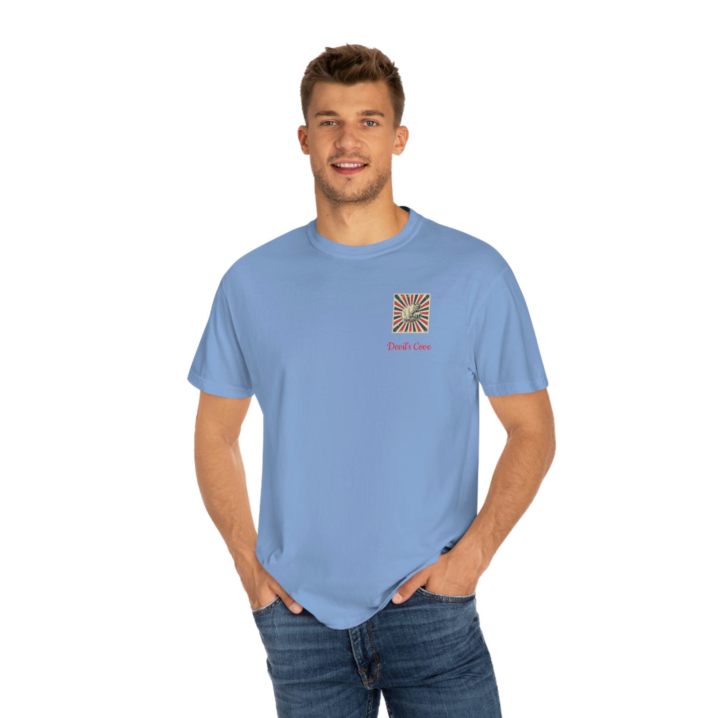 DEVIL'S COVE T-shirt Navy