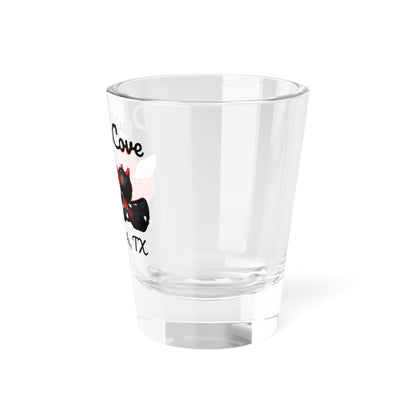 Devil's Cove Lake Travis Shot Glass