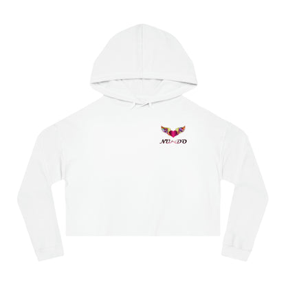 Nundo Flying Heart Cropped Hooded Sweatshirt