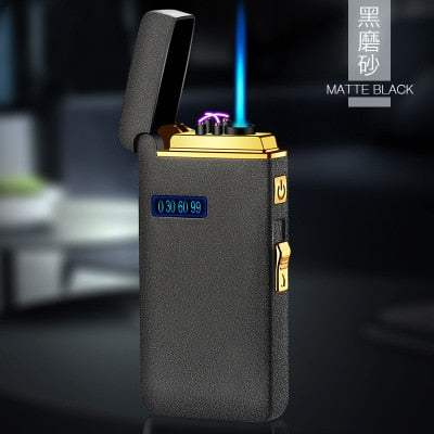 New Windproof Metal USB Lighter Torch