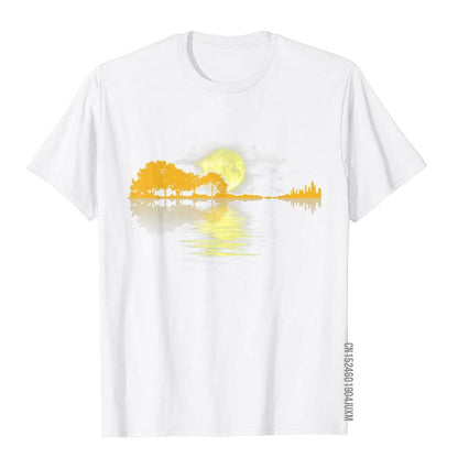 Lake Shadow Love Guitar T-Shirt