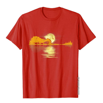 Lake Shadow Love Guitar T-Shirt