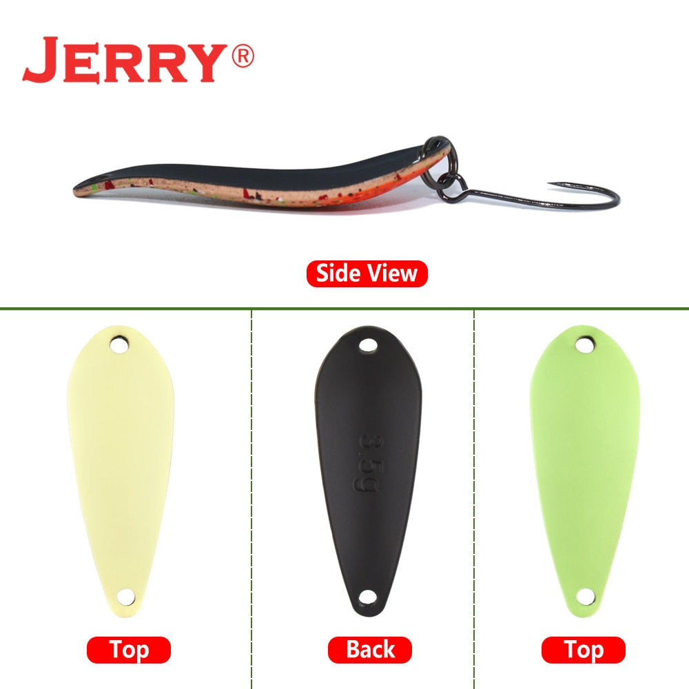 Jerry Aries Iron micro spinner glitter for lake area