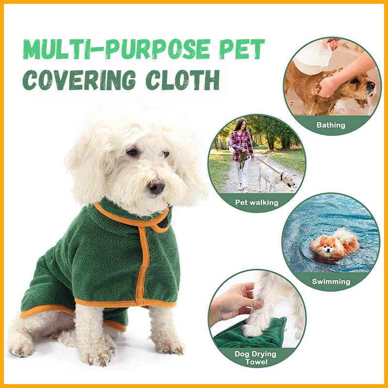 Dog Bathrobe Towel