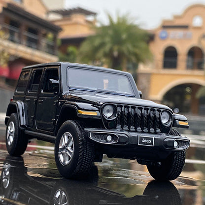 1:32 Jeeps Wrangler Rubicon Alloy Car Model