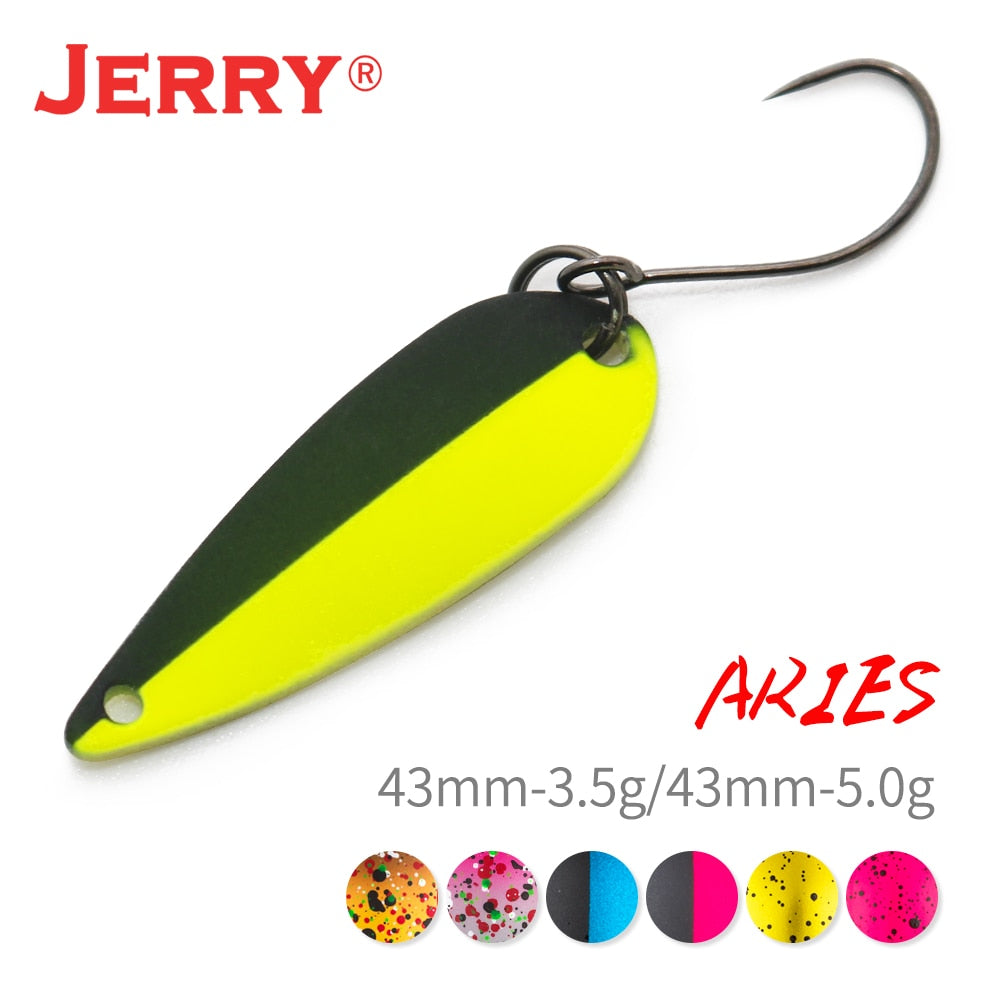 Jerry Aries Iron micro spinner glitter for lake area