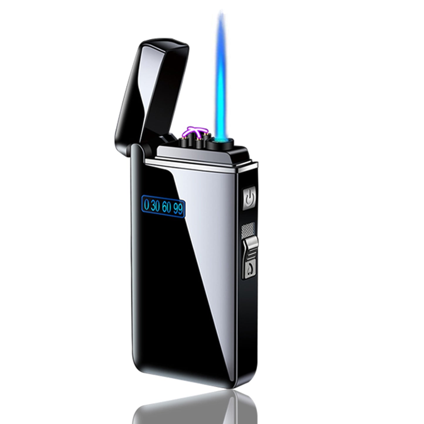 New Windproof Metal USB Lighter Torch