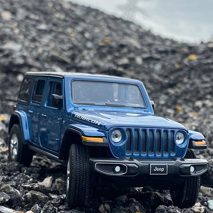 1:32 Jeeps Wrangler Rubicon Alloy Car Model