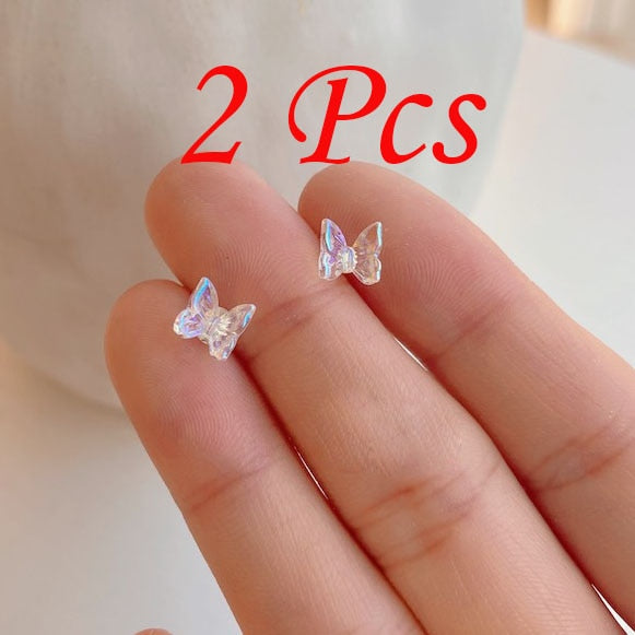 Little Butterfly Stud Tragus Earring