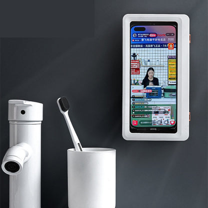 Waterproof Mobile Phone Box Self-adhesive Sealing Holder with Touch Screen