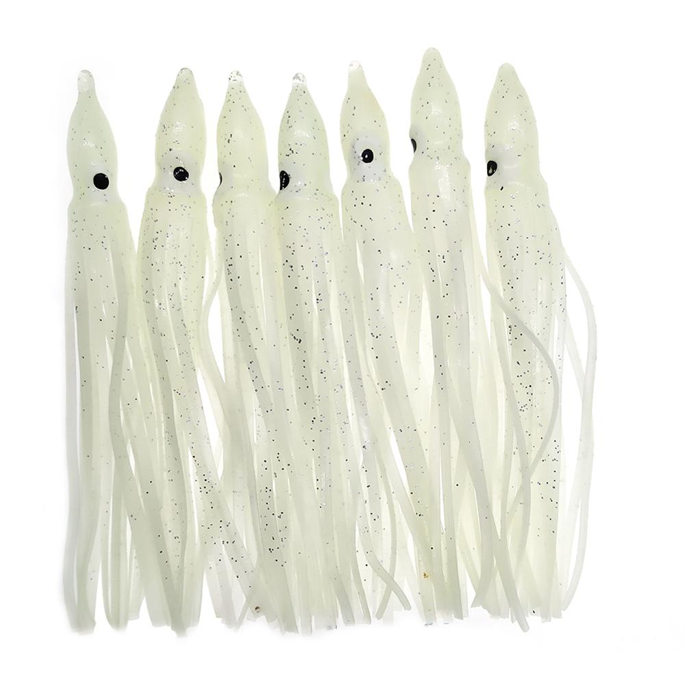 20-pieces Luminous Squid Skirts