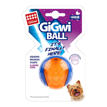 Dog Squeaky Toy Ball Non-toxic Rubber