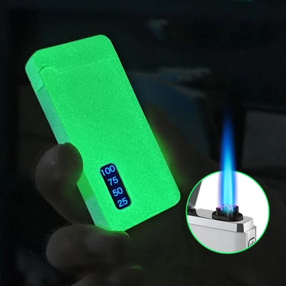 New Windproof Metal USB Lighter Torch