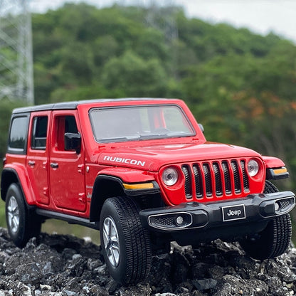 1:32 Jeeps Wrangler Rubicon Alloy Car Model