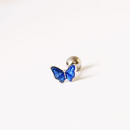 Little Butterfly Stud Tragus Earring