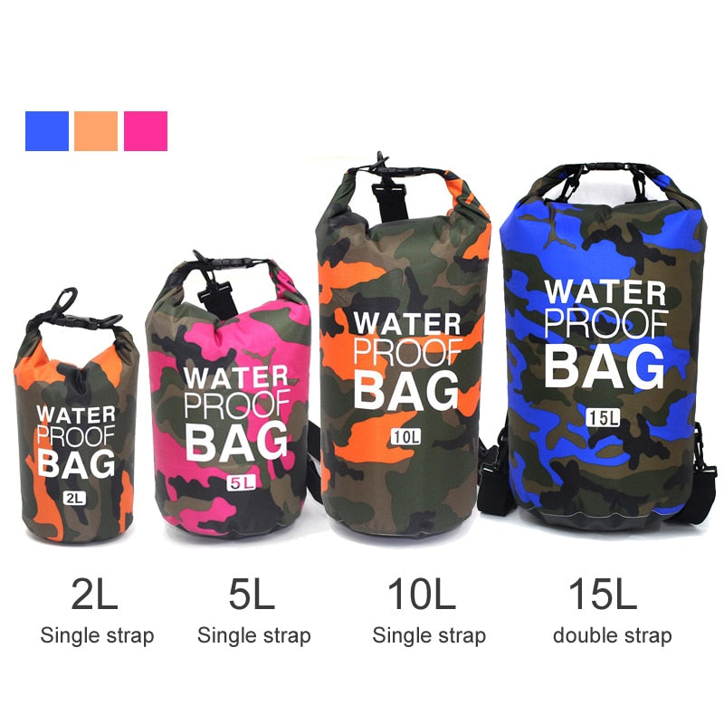 Outdoor Camouflage Waterproof Dry Bag