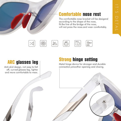 Polarized Floating Sunglasses for Fishing, Surfing, Boating