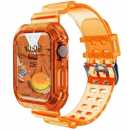 silicone Waterproof Strap for Apple Watch 8