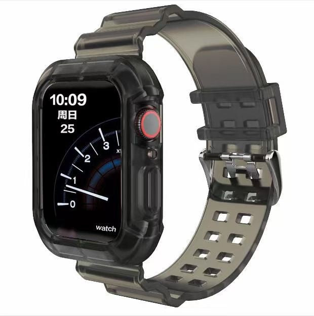 silicone Waterproof Strap for Apple Watch 8