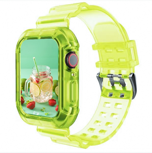 silicone Waterproof Strap for Apple Watch 8