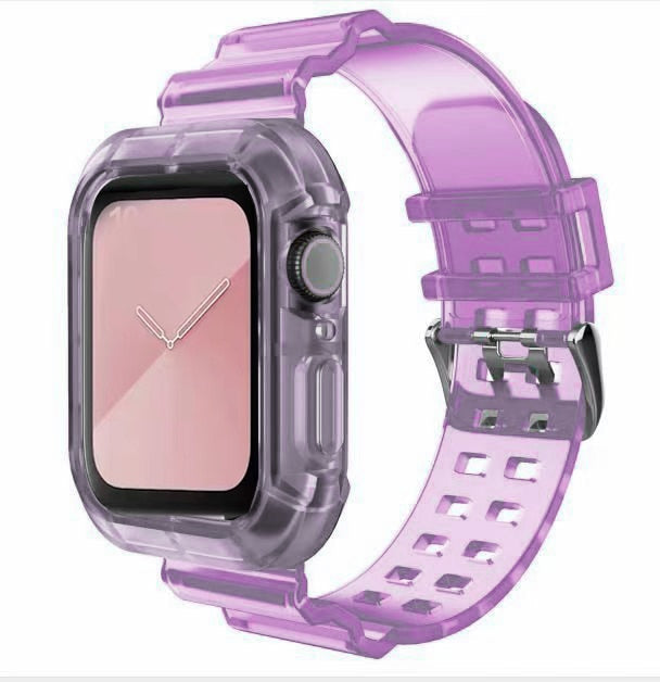 silicone Waterproof Strap for Apple Watch 8